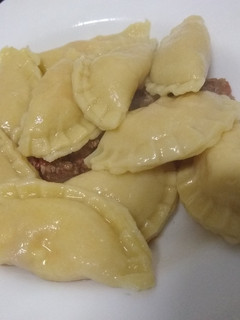 Una foto de Pasta rellena