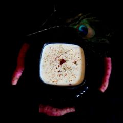 A picture of Sweet potatoes kheer.