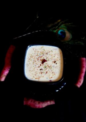 A picture of Sweet potatoes kheer.
