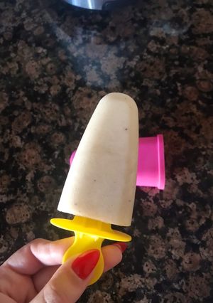 Foto de Gelado de Banana Stracciatella