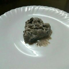 Vanilla ice cream with oreo A picture of Vanilla ice cream with oreo.
