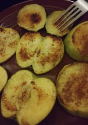 Una foto de Manzana a la plancha