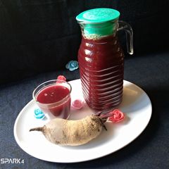 Beetroot juice A picture of Beetroot juice.
