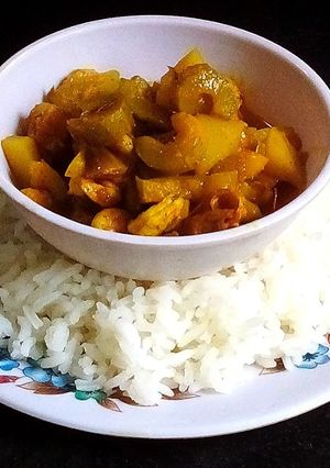 আলু পটল চিংড়ি মাছের তরকারি (aloo potol chingri macher tarkari recipe in bengali) রেসিপির প্রধান ছবি
