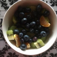 Fruit bowl 🍊🥝 A picture of Fruit bowl 🍊🥝.