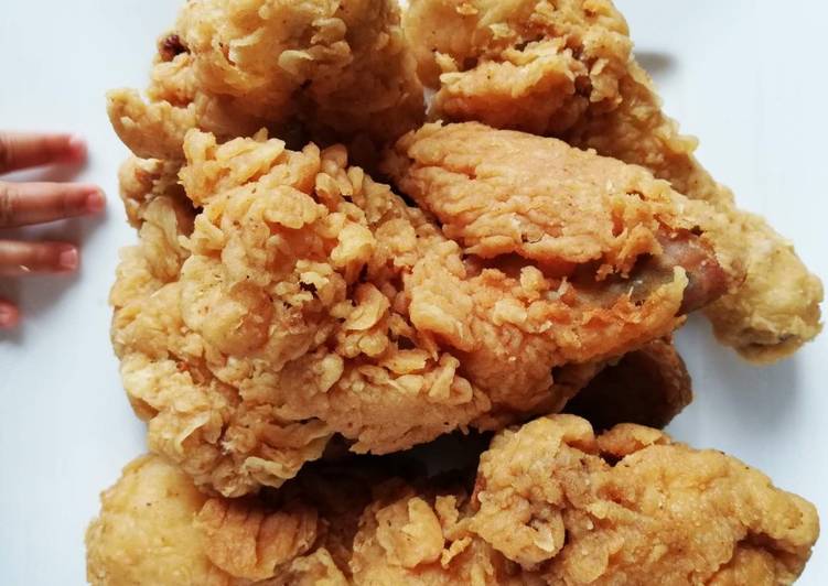 Resep 53. Ayam Goreng Kriwil, Bikin Ngiler