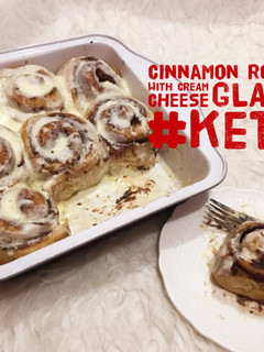Foto resep Keto Cinnamon Rolls with Cream Cheese Glaze #Allaire Bread Flour