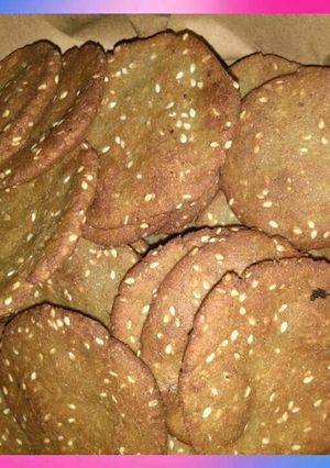 A picture of Bajre ki tikki.