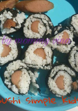 Foto resep Sushi simple kids meal