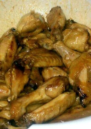 A picture of Tiff's hot wings.