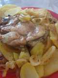 Contramuslos de pollo con especias cajún en freidora de aire