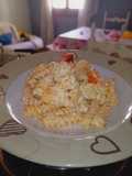 Fusilli ricotta e ciliegini