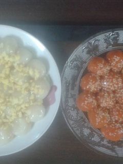 Hình của món Bánh trôi mặn, ngọt.
