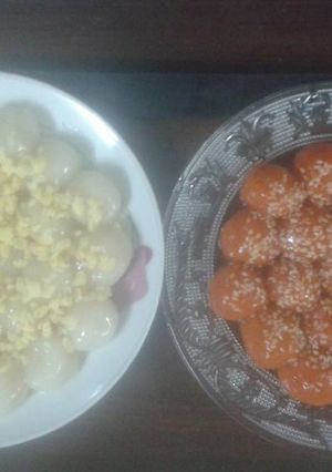 Hình của món Bánh trôi mặn, ngọt.