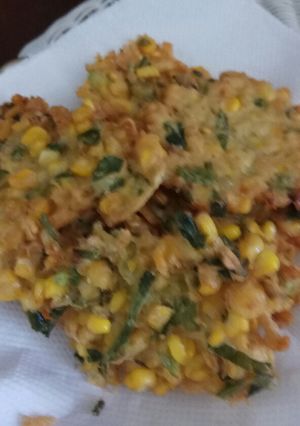 Foto resep Bakwan jagung chrispy #TantanganAkhirTahun