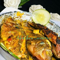 A picture of Potato juicy Grilled Fish.