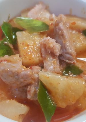 รูปของ แกวคั่วสัปปะรดหมู