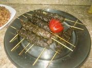 A picture of aluminum foil grill meat