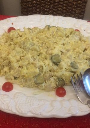 Una foto de Ensalada de papas