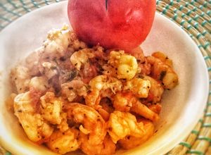Una foto de Camarones 🍤 Il Pomodoro!! Quedaron suculentos 😍🥳🥳