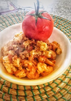 Una foto de Camarones 🍤 Il Pomodoro!! Quedaron suculentos 😍🥳🥳