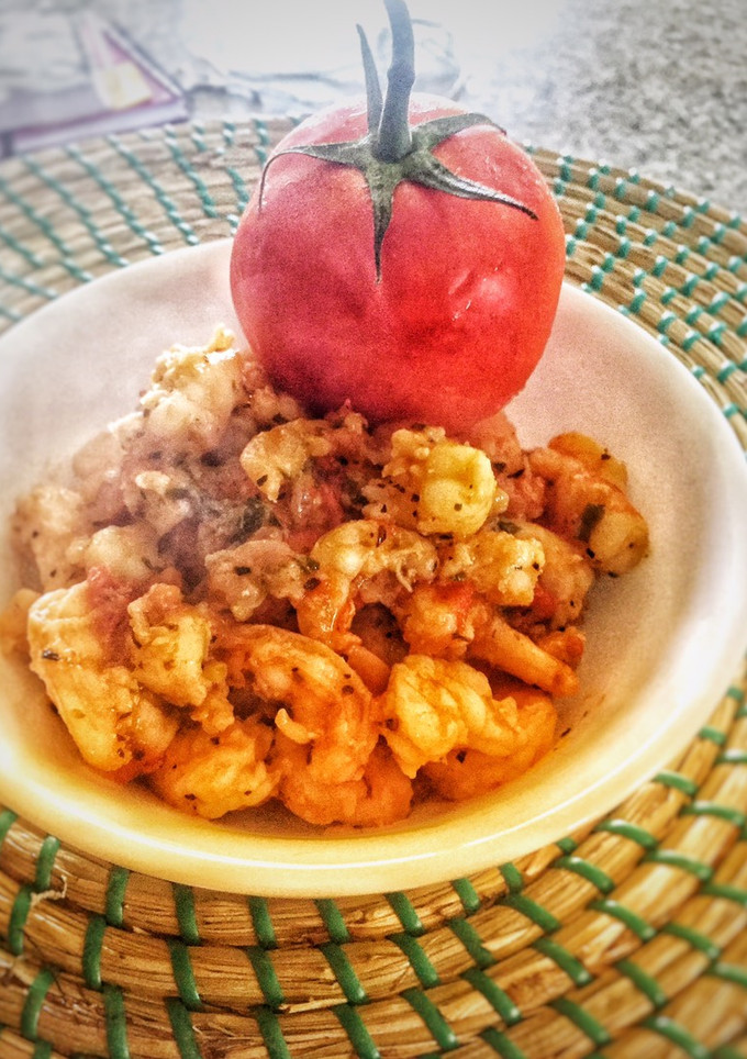 Una foto de Camarones 🍤 Il Pomodoro!! Quedaron suculentos 😍🥳🥳