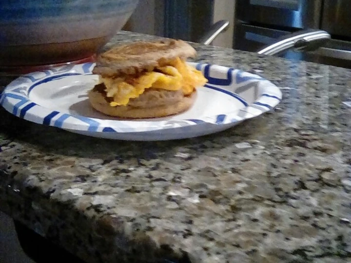 Easy Steps Prepare Recipes Sausage &amp;amp; Egg Mcmuffin the  Makes Drooling Really Delicious.