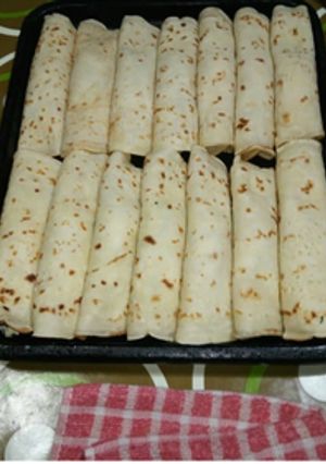 Una foto de 12 Panqueques