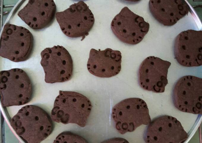 Resep Hello kitty cookies yang Lezat