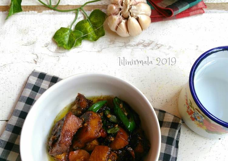 Bumbu Tumis ikan asin gabus | Langkah Membuat Tumis ikan asin gabus Yang Enak Dan Mudah