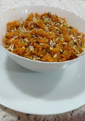 A picture of Carrots dessert / lazzad dar mazedar/ yammy tasty.