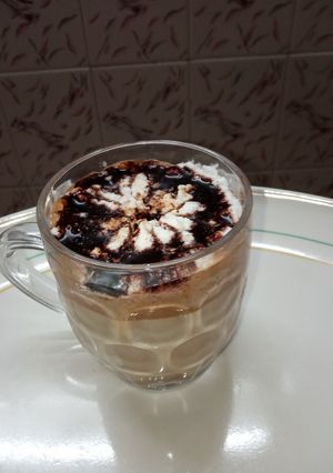 કેપચિનો (મસિન્સ વગર)(Cappuccino without machines) રેસીપી મુખ્ય ફોટો