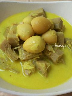 Foto resep Sayur Nangka Bumbu Kuning
