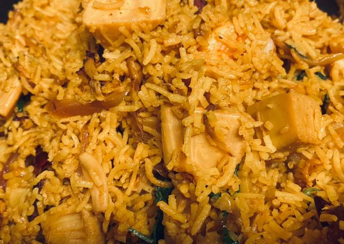 Jack-fruit biryani