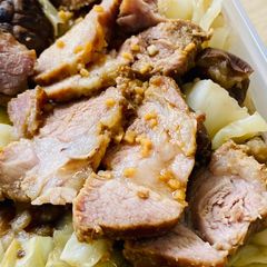 A picture of Garlic Roast Pork (Microwave).