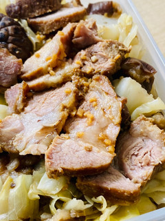 A picture of Garlic Roast Pork (Microwave).