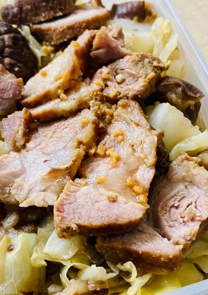 A picture of Garlic Roast Pork (Microwave).