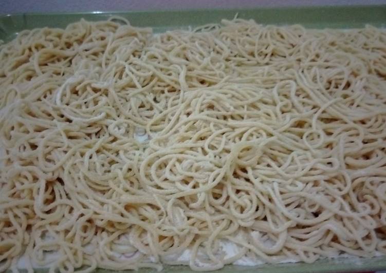 Resep Mie telor homemade yang Lezat Sekali