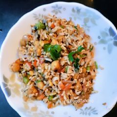 Chole Mixed Fried Rice A picture of Chole Mixed Fried Rice.
