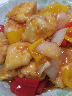 A picture of Sweet and Sour Chicken Breast.