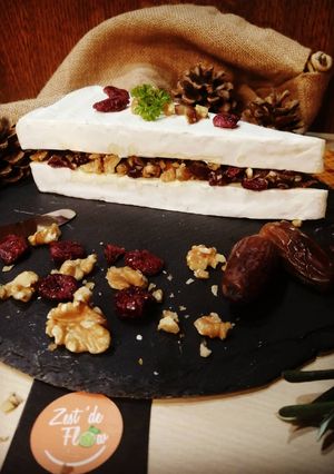 Une photo de 🎀Brie farci (Noël)