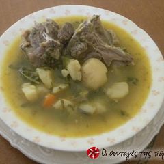 A picture of Meat soup 2.