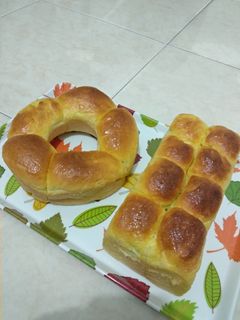 Foto resep Roti sobek labu kuning lembut