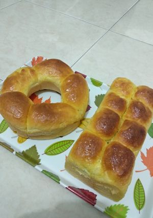 Foto resep Roti sobek labu kuning lembut