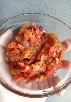 Foto resep Sambel terasi endooos mommycha