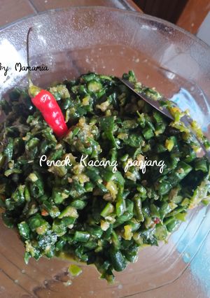 Foto resep Pencok Kacang Panjang
