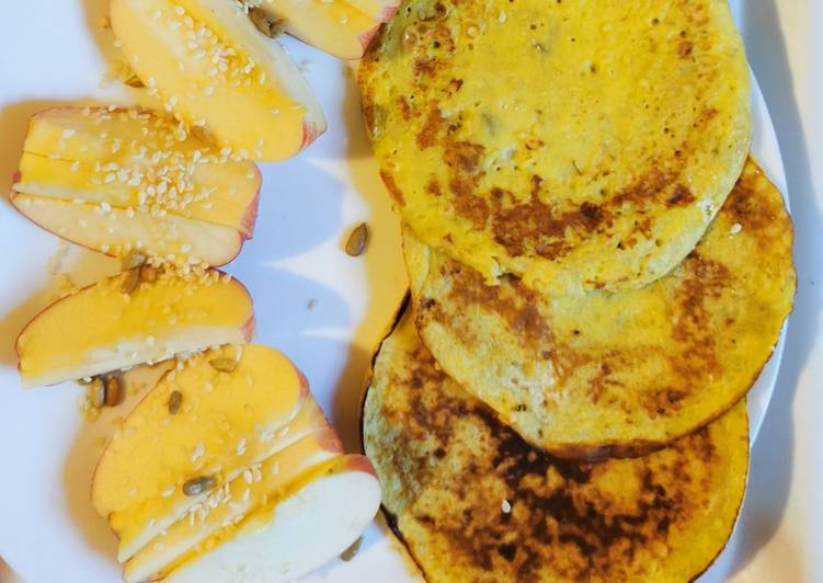 Gluténmentes banános palacsinta