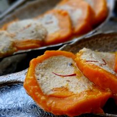 A picture of Mango Stuffed Kulfi.