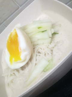 Foto resep Kongguksu (Mie Dingin Kuah Kedelai Korea) Simple & Quick