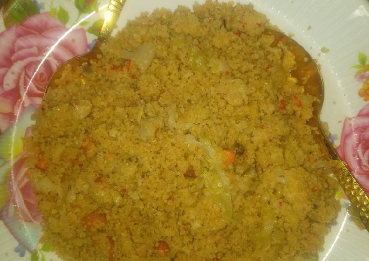 How to Make Homemade Dambun cous cous